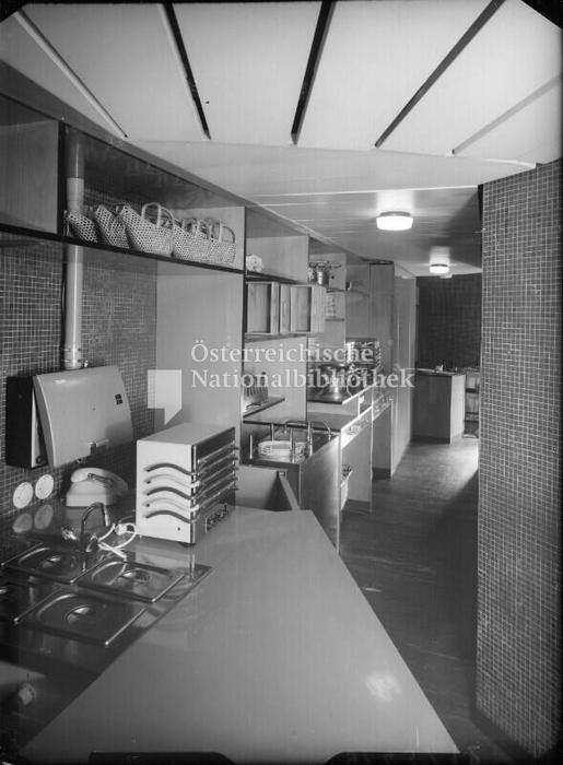 1964 Innen SErvice Bereich Restaurant